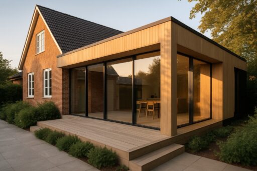 arkitekttegnet tilbygning